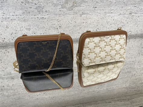 celine triomphe clutch|CLUTCH WITH CHAIN IN TRIOMPHE CANVAS AND .